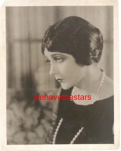 VINTAGE Barbara LaMarr 20s VAMP BEAUTY Publicity Portrait TRAGIC STAR - Picture 1 of 1