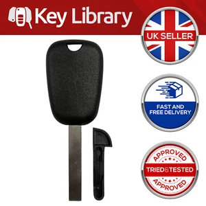 VA2 VA6 Peugeot Citroen Blank Manual Transponder Car Key Blade Case Shell - Picture 1 of 2