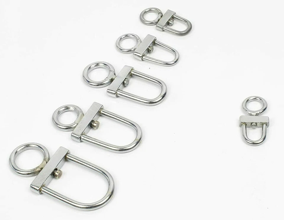 Falconry English Swivel, D Style Swivel 100% Stainless Steel All Sizes  - Image 1 of 1