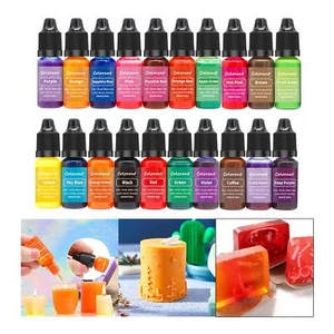 20Pcs Candle Color Dye Soap Coloring Dye for Soy Candle Making High Concentrated - Picture 1 of 12