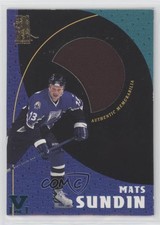 1998 ITG Be A Player Game-Worn All-Star Jerseys Vault Teal 1/1 Mats Sundin 0rq9