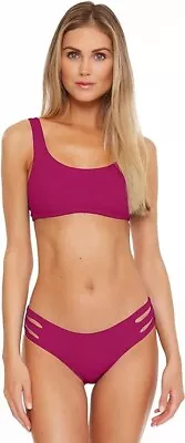 Sujetador Becca by Rebecca Virtue Línea Fina Rib Jocelyn Tirantes Top Granada MD Foto 1 de 3