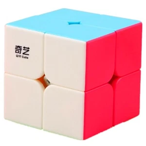 QY Toys Qidi S2 2x2 Speed Cube Stickerless Puzzle Cube for Kids - Picture 1 of 7