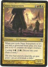 1x Foil - Naya Sojourners - Magic the Gathering MTG Alara Reborn