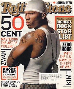 Rolling Stone April 3 2003 50 Cent, John Mayer w/ML VG 082916DBE - Imagen 1 de 1