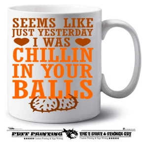Taza del Día del Padre Divertido Regalo Papá Relleno Prepara café Chistes Cumpleaños. - Imagen 1 de 1