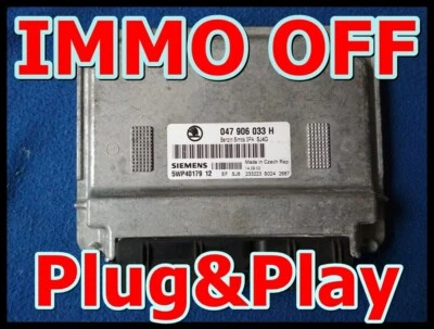 Skoda Fabia 6Y 1.4 MPI IMMO OFF/ PLUG&PLAY 047906033H / 5WP40179 /Ita-2 giorni - Immagine 1 di 4