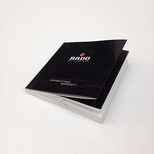 New RADO Original International Warranty Instruction Manuals Booklet - Picture 1 of 6