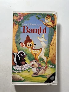 Walt Disney Bambi VHS Black Diamond Edition - Picture 1 of 5
