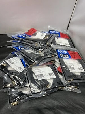 Lot 10 TRIPP-LITE VGA  MONITOR EXTENSION CABLE, HD15 MALE/FEMALE - 10FT P510-010 - Image 1 of 4