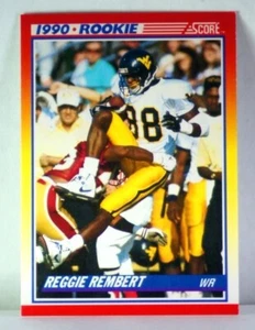 1990 Reggie Rembert Score #297 Cincinnati Bengals Football Card Rookie - Picture 1 of 2
