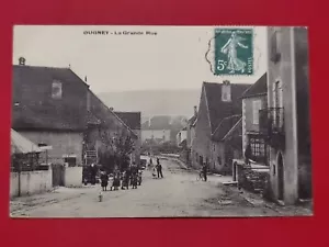 CPA 25 OUGNEY - La Grande Rue - Bild 1 von 2