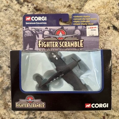 CORGI MODEL AIRPLANE F-4U CORSAIR CS90022 DISPLAY SERIES 3 - Image 1 of 4