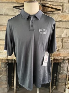 Herren Large Northwest Falcons Neu mit Etikett Sport Poloshirt Fußball Basketball - Bild 1 von 11