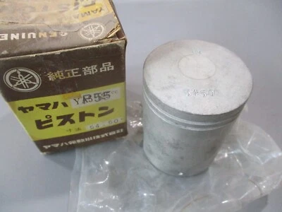 Pistón NOS Yamaha OEM 54,50 mm YA5 125cc Foto 1 de 3