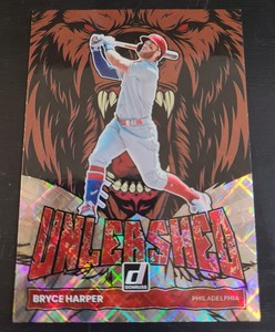 Bryce Harper 2022 Panini Donruss Baseball Unleashed Rapture SP #UL-2 Phillies
