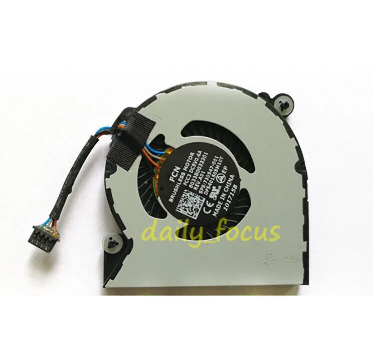 For HP elitebook 720 G1 725G2 820 G1 820 G2 CPU Laptop cooling fan 730547-001 - Image 1 of 2