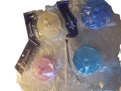 Plastic Household Handheld Washing Hair Head Care Scalp Brush Massage Comb 4pcs - Image 1 of 2