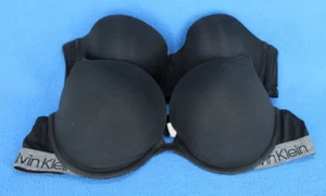 Calvin Klein Underwire Padded Push Up Bra Group Lot Size 36C #E388 - Picture 1 of 3