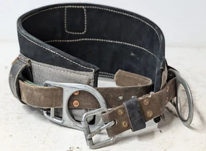 Buckingham 1993F Lineman's Pole Tree Climbing Belt 5 D Rings Snap Hook Size 25 - Picture 1 of 12
