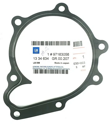 Original Opel GM Gasket Water Pump Monterey B, Trooper III 3.0DTi - 97163056 - Image 1 of 3