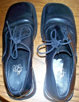 JOAN & DAVID too ESTILO OXFORD - Talla 6 - Eur. 36,5 - Negro - Hecho en ITALIA - ¡USADO EN EXCELENTE ESTADO! Foto 1 de 4