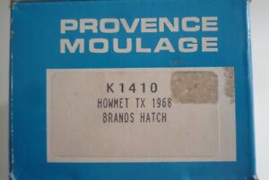  KIT 1/43 PROVENCE MOULAGE HOWMET TX  1968 BRANDS HATCH K 1410 COMPLET 