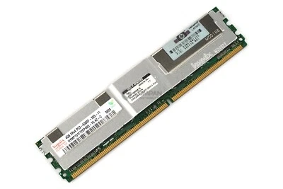 466436-061 HP MEMORY 4GB 2RX4 PC2 5300F DDR2 467654-001, 466440-B21 - Image 1 of 4