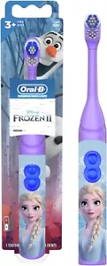 Oral-B Pro-Health Jr Battery Powered Kid's Toothbrush feat Disney's Frozen, Soft - Picture 1 of 10