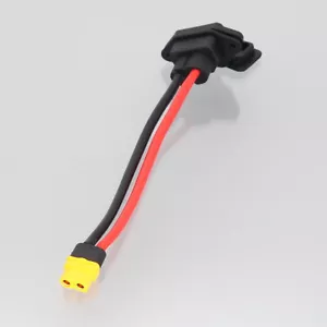 IEC320 C14 Male to XT60 Female Power E-Bike Battery Box Adapter 10AWG 15cm Wire - Picture 1 of 2