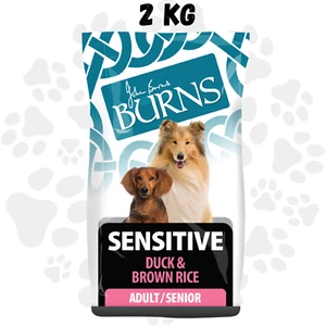 Burns Sensitive DUCK & Rice 2KG Dry Dog Food Hypoallergenic Skin Digestion - Picture 1 of 5