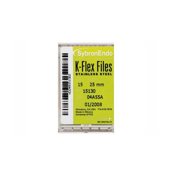 Kerr Sybron K-Flex Files 25MM