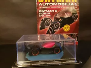 BATMAN AUTOMOBLIA #35 BATMAN & ROBIN VOL.2 #5 1:43 DIECAST BATMOBILE EAGLEMOSS - Picture 1 of 7