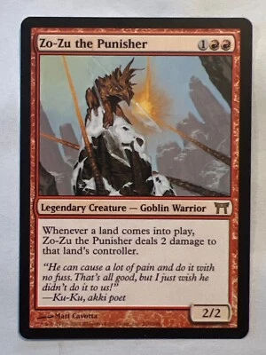 MTG - Zo-Zu the Punisher - CHK - Rare - LP - Magic the Gathering  - Image 1 of 2