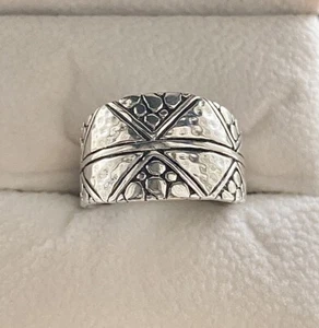 Neu Sarda 925 Sterling Silber Kunsthandwerk Ring, Kindred Soul im Wasserzeichen Design - Bild 1 von 16