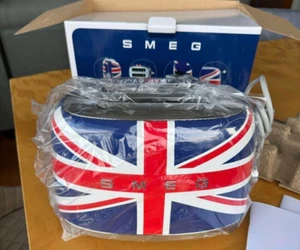 SMEG Toaster Union Jack 19.8Dx32.5Wx19.5H Japan Genuine Retro Design NEW - Picture 1 of 6