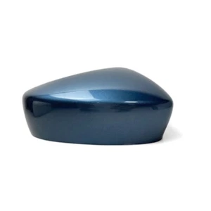1x For Mazda 3 2014 2015 2016 Front Right RH Rearview Mirror Blue Cover Frame - Picture 1 of 1