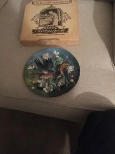 PLACA COLECCIONISTA BRADFORD EXCHANGE: THE BLUEBIRD DE KEVIN DANIEL 1986  - Imagen 1 de 3