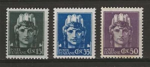 Italy 1945 Sc# 441/50 Italia 3 stamps MNH - Picture 1 of 1