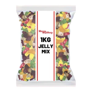 1kg Jelly Mix - Assortment Of Gummy Jelly Pick n Mix Party Sweets - Picture 1 of 1