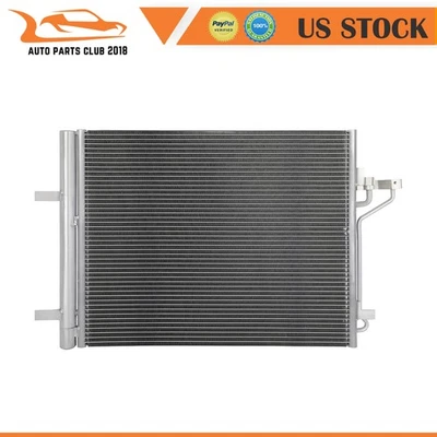 Fits Aluminum AC Condenser For 15-18 Ford  Focus 2014-2018 Ford  Transit Connect - Image 1 of 4