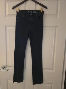 Children's Place Black Jeans Girls Youth 16 Straight Leg - Picture 1 of 6