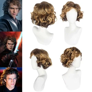 Star Wars Episode III Revenge Of The Sith Anakin Skywalker Cosplay Wig Hair Prop - Picture 1 of 9