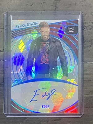 2023 Panini Revolution WWE Edge Cubic Auto /49 WWF AEW Autograph - Image 1 of 2