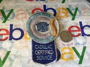 Vintage Cadillac Service Bügelbild Patch Rarität - Bild 1 von 2