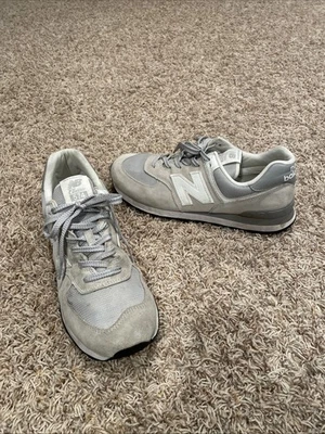 New Balance 574 Classic Running Shoes Gray/White #ML574RC2 Men’s Sz 12 D - Image 1 of 4