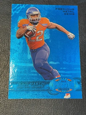2012 Fleer Retro 1997-98 Fleer Metal Blue PMG /50 Doug Martin #M-47  - Image 1 of 4