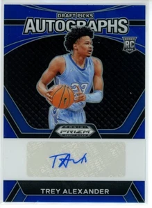 2024 Panini Prizm Draft Picks Trey Alexander Draft Picks Auto Blue  RC  /149 - Picture 1 of 2