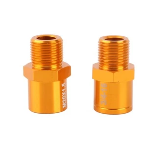 Hard Anodized Finish Oil Filter Adapter Oil Filter Sandwich Plate For Engine Oil - Picture 1 of 9