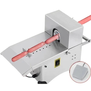 Máquina para atar salchichas comercial eléctrica automática máquina para dividir salchichas - Imagen 1 de 10